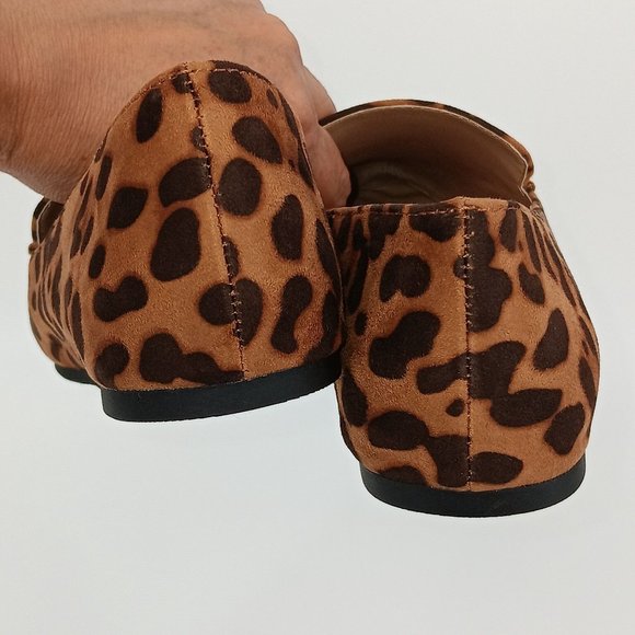 A NEW DAY MICAH LEOPARD POINTY TOE LOAFERS - Picture 3 of 16